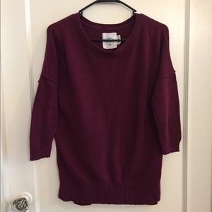 Maroon H&M sweater